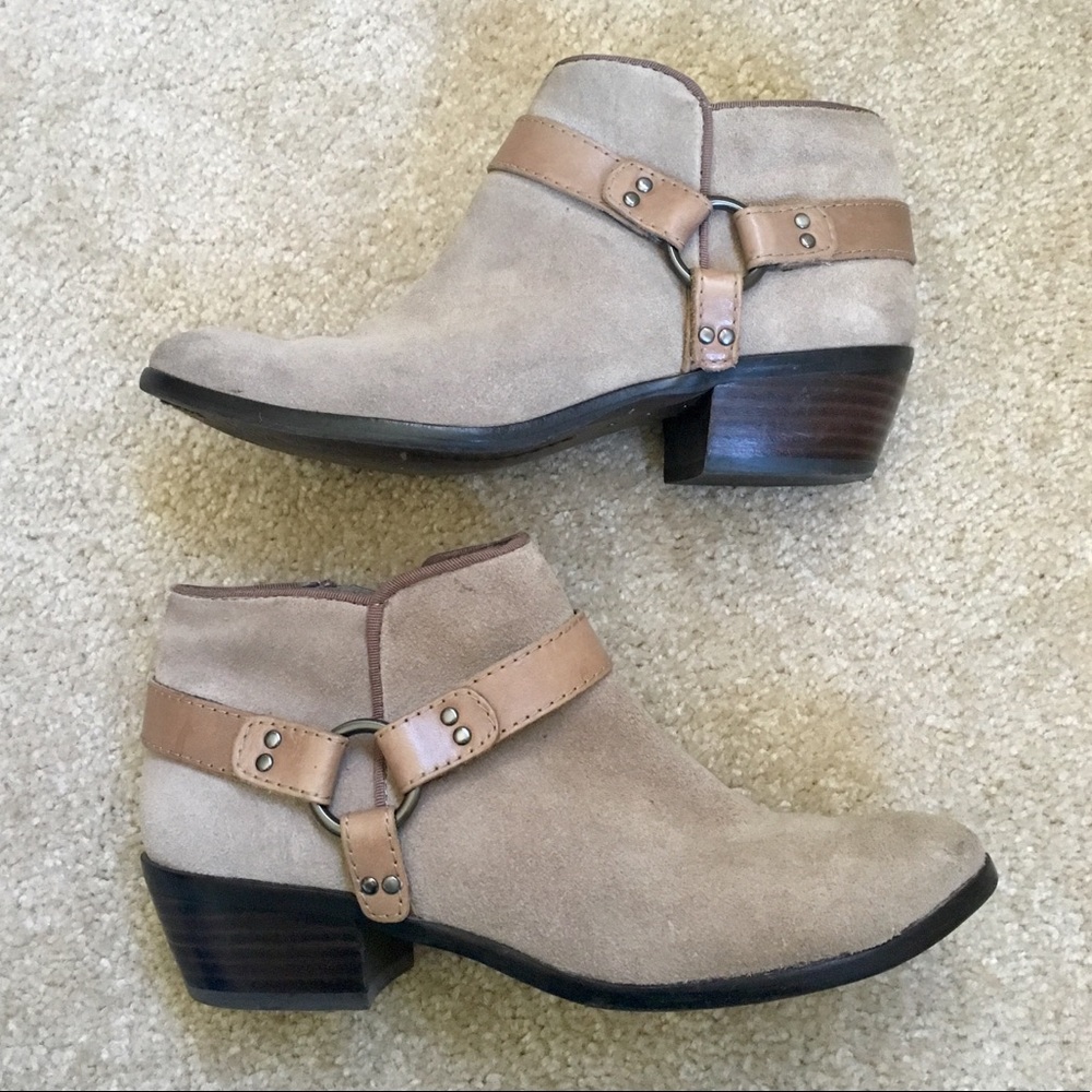 Sam Edelman Suede Ankle Booties